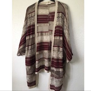 Plus size cardigan